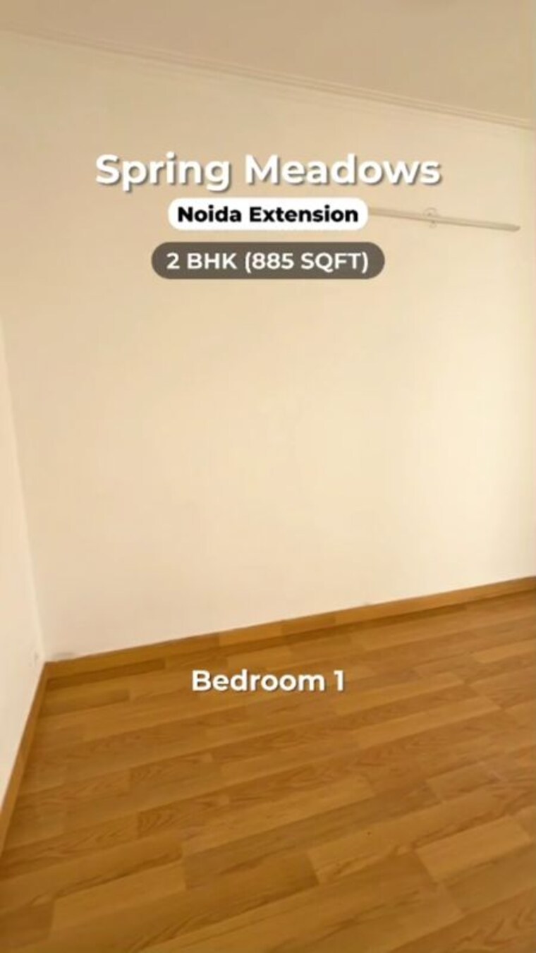 Room, spring-meadows 2 Bedroom 885 Sq.Ft. Apartment In Tech Zone 4 Greater Noida Greater Noida 10062356