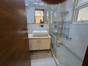 Bathroom in 3 BHK Builder Floor at Safdarjung Enclave – for Rent