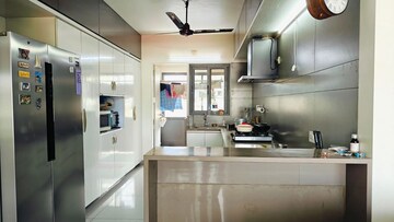 Kitchen in 3 BHK Apartment at VasanA-Bhayli Road – for Rent
