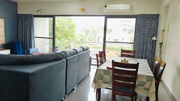 Living Room in 3 BHK Apartment at VasanA-Bhayli Road – for Rent