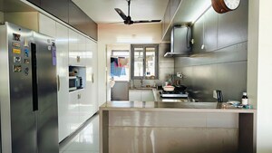 Kitchen in 3 BHK Apartment at VasanA-Bhayli Road – for Rent