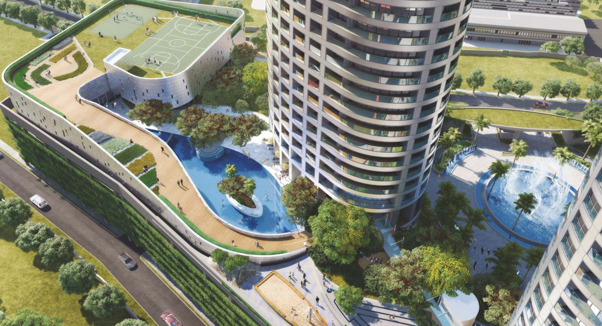 4 BHK + Pooja Room Apartment For Rent in Lodha World Crest