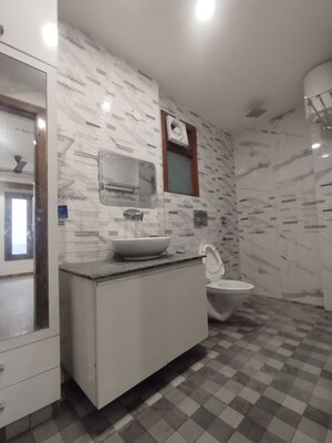 Bathroom in 3 BHK Builder Floor at Sushant Lok 2, Sector 57 – for Sale