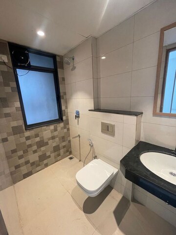 Bathroom in 3 BHK Apartment at Godrej Urban Park, Chandivali – for Rent