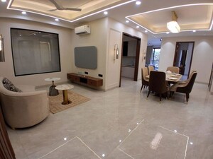 Living Room in 4 BHK Builder Floor at Sushant Lok 3, Sector 57 – for Sale