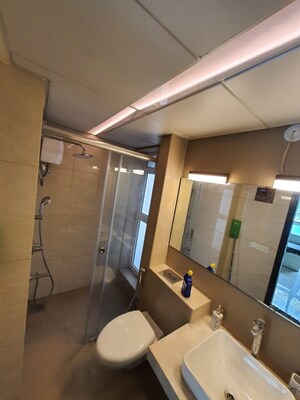 Attached Bathroom in 2 BHK Apartment at L&T Emerald Isle, Powai – for Rent