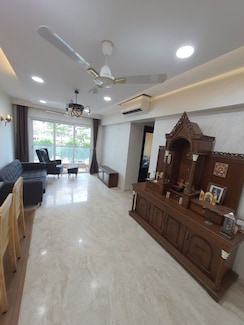 2 BHK + Study Room Apartment For Rent in L&T Emerald Isle