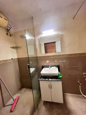 Bathroom in 4 BHK Apartment at Oshiwara – for Rent