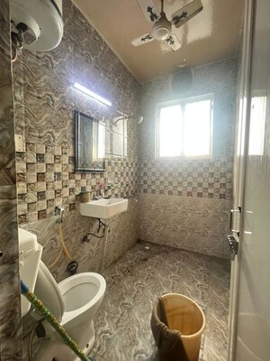 Bathroom in 2 BHK Builder Floor at East Of Kailash – for Rent