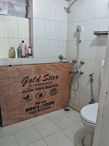 Bathroom in Studio Builder Floor at Greater Kailash I – for Rent