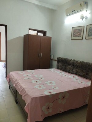 Bedroom in 1 BHK Builder Floor at Greater Kailash I – for Rent