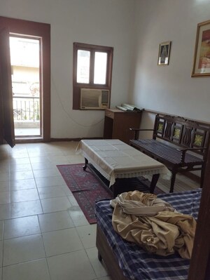 Living Room in 1 BHK Builder Floor at Greater Kailash I – for Rent