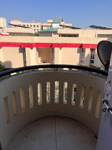 Balcony in 3 BHK Apartment at Sushant Lok ii – for Rent
