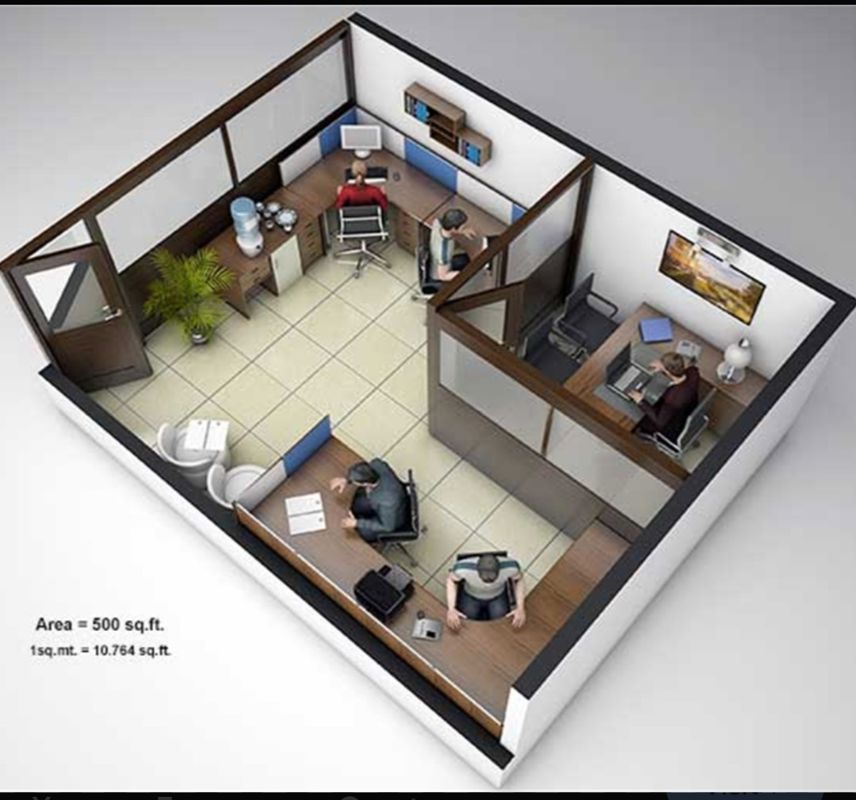 Office Space For Rent in Chaudhary Deshraj Complex