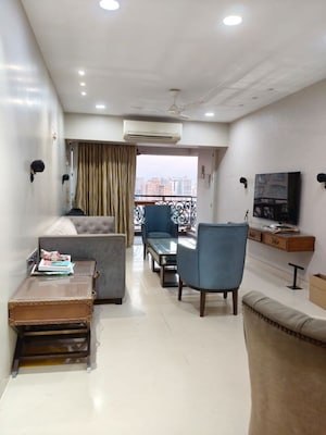 Living Room in 2 BHK Builder Floor at Amboli – for Rent
