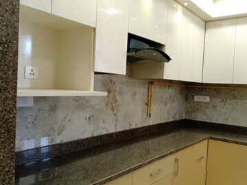 Kitchen in 3 BHK Apartment at Green Park Extension – for Sale