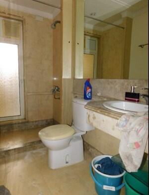 Bathroom in 3 BHK Apartment at Hiranandani Meadows, Manpada – for Sale