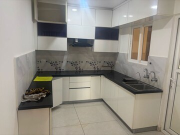 Kitchen in 3 BHK Apartment at Aparna Serene Park, Kondapur – for Rent