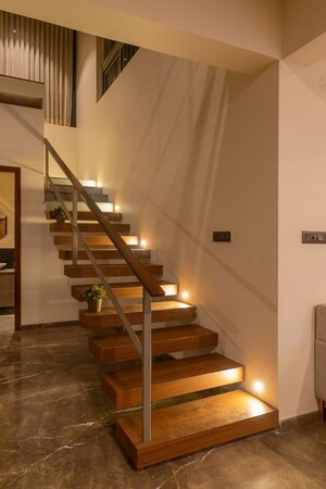 Staircase in 6+ BHK Independent House at Basavanagudi – for Sale