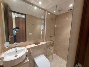 Bathroom in 2 BHK Apartment at Hiranandani Highland, Powai – for Rent