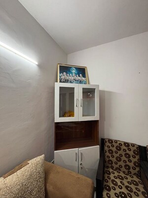 Bathroom in 2 BHK Apartment at Urban Axis Urban Woods, Sushant Golf City – for Rent