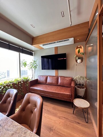 Kitchen in  Office Space at Navratna Corporate Park, Ashok Vatika – for Rent