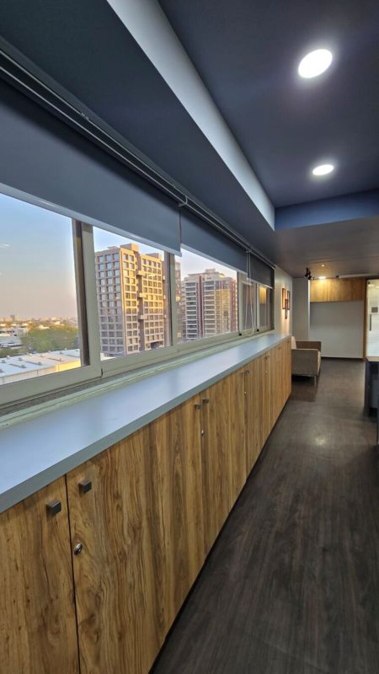 Balcony, sheladia-one-world-west Commercial Office Space 1679 Sq.Ft. In Ambli Ahmedabad 10063063