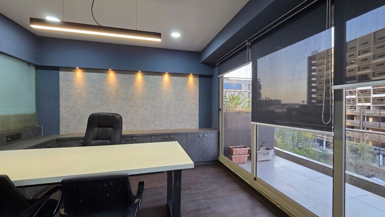 Kitchen, sheladia-one-world-west Commercial Office Space 1679 Sq.Ft. In Ambli Ahmedabad 10063063