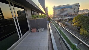 Balcony in  Office Space at Sheladia One World West, Ambli – for Rent