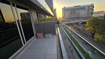Balcony in  Office Space at Sheladia One World West, Ambli – for Rent
