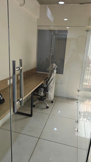 Bathroom in  Office Space at Basil Krupal Pathshala City Centre, Ellisbridge – for Rent