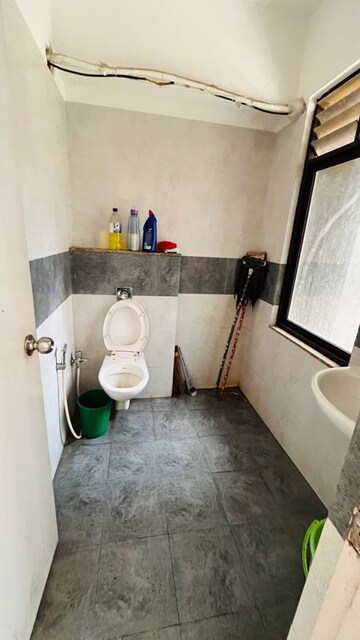 Bathroom in  Office Space at Memnagar – for Rent