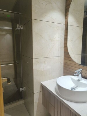 Bathroom in 3 BHK Builder Floor at Kailash Colony – for Rent