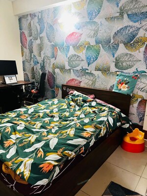 Bedroom in 2 BHK Apartment at Panchsheel Greens II, Sector 16 Greater Noida – for Rent
