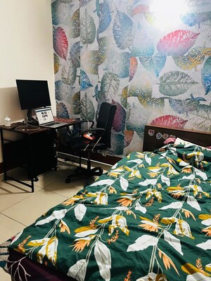 Bedroom in 2 BHK Apartment at Panchsheel Greens II, Sector 16 Greater Noida – for Rent