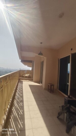 Balcony in 3 BHK Apartment at Gaur City 7th Avenue, Sector 4 Greater Noida – for Rent