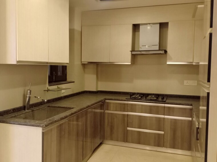 Kitchen, green park extension 3 Bedroom 1800 Sq.Ft. Apartment In Green Park Extension Delhi 10063710