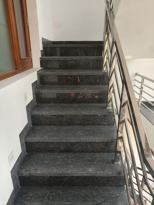 Staircase in 4 BHK Independent House at Aerocity – for Rent