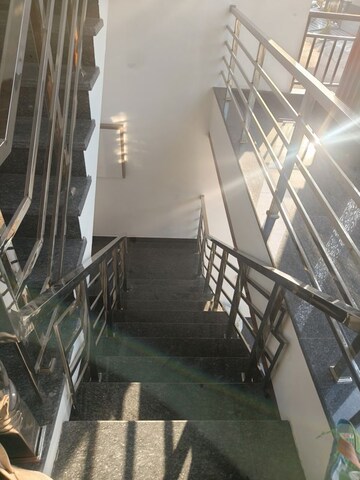 Staircase in 4 BHK Independent House at Aerocity – for Rent