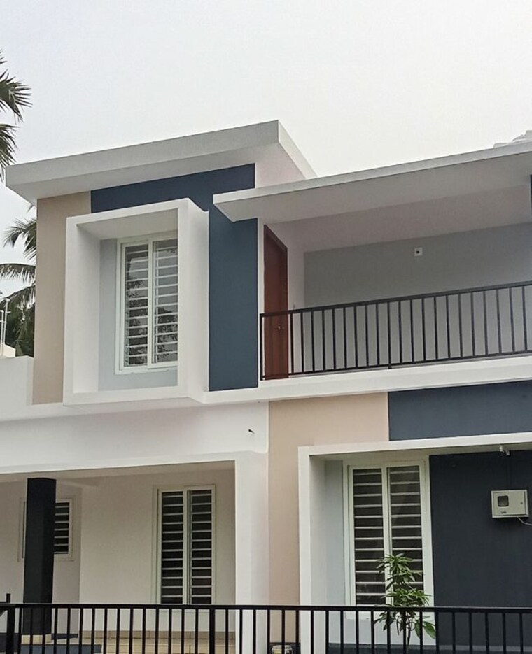 Exterior View, chithra nagar 3 Bedroom 1500 Sq.Ft. Villa In Chithra Nagar Palakkad 10063768