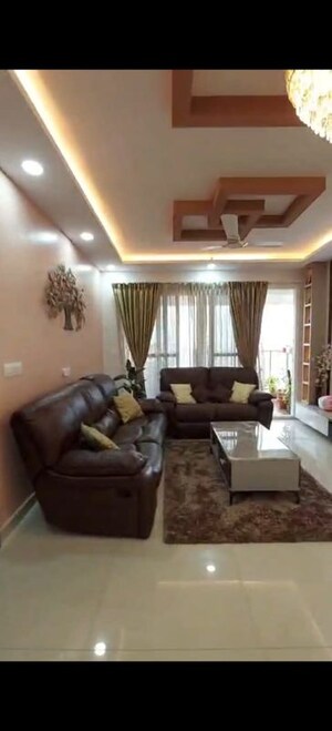 Living Room in 3 BHK Apartment at Shriram Southern Crest, Jp Nagar – for Sale