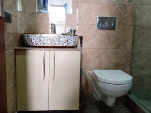 Bathroom in 3 BHK Apartment at Green Park Extension – for Sale