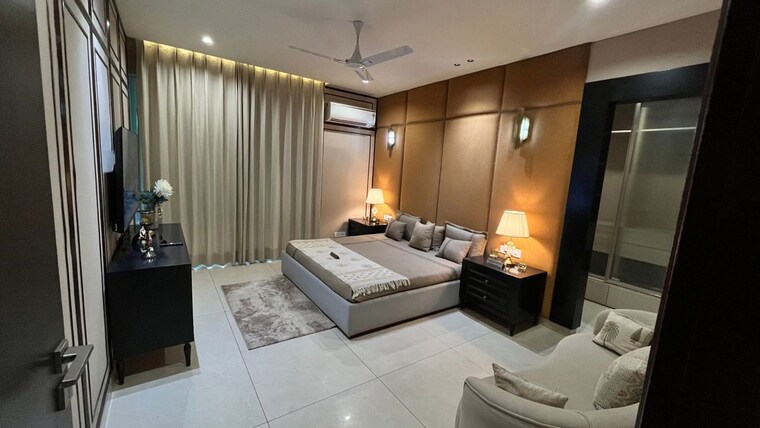 Living Room, maya-green-lotus-utsav 3 Bedroom 2100 Sq.Ft. Apartment In International Airport Road Zirakpur 10063826