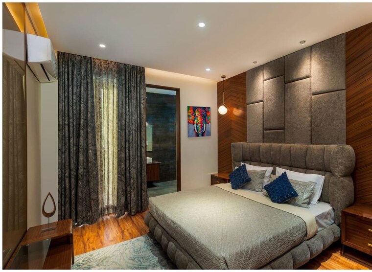 Bedroom, motia-blue-ridge 3 Bedroom 1721 Sq.Ft. Apartment In Dhakoli Zirakpur 10063835