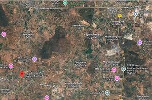  Plot – Map Location View at Mansanpalle - for Sale