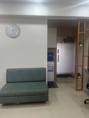 Bathroom in  Office Space at Goyal Titanium Business Park, Makarba – for Rent