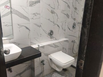 Bathroom in 3 BHK Apartment at Atul Hillcreast, Andheri East – for Rent