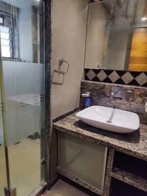 Bathroom in 2.5 BHK Apartment at Bandra West – for Rent