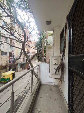 Balcony in 2 BHK Builder Floor at Saket – for Rent