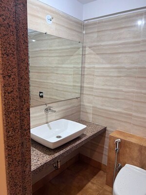 Bathroom in 4 BHK Apartment at Paradise Sai World City Phase 2, New Panvel – for Rent